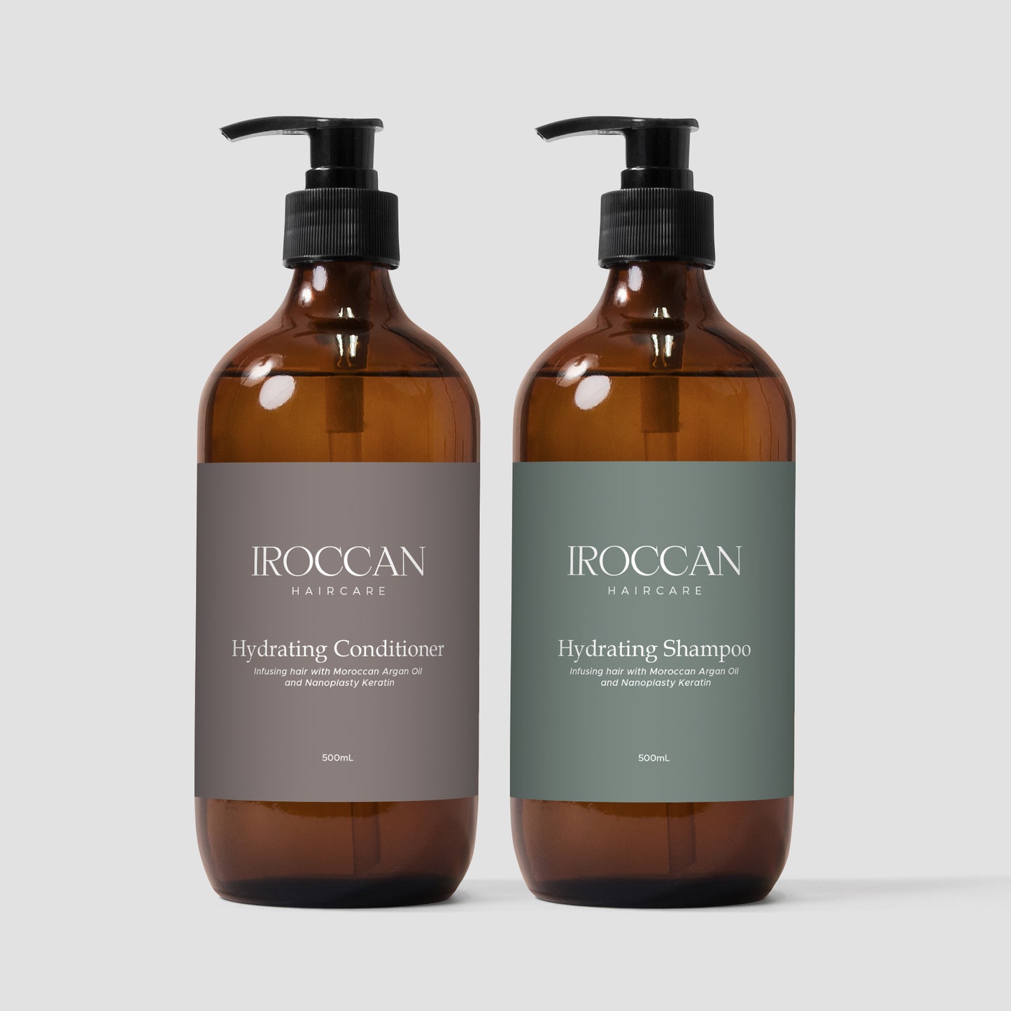 IROCCAN Nanoplasty Hydrating Shampoo & Conditioner 500mls