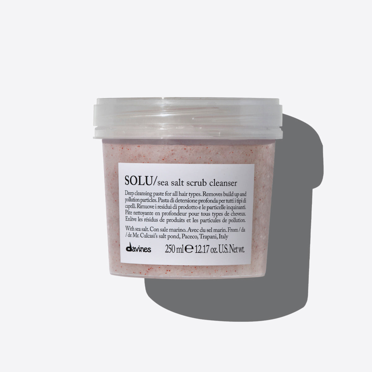 Davines SOLU Sea Salt Scrub Cleanser